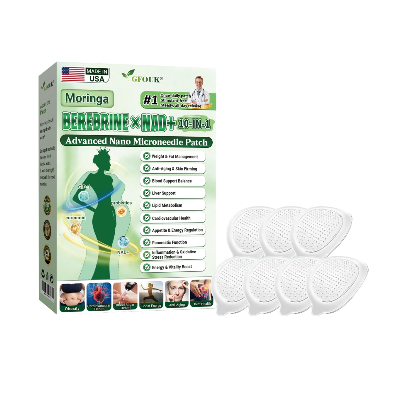 Moringa Microneedle Patch