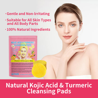 Turmeric Kojic Acid Cleansing Pads