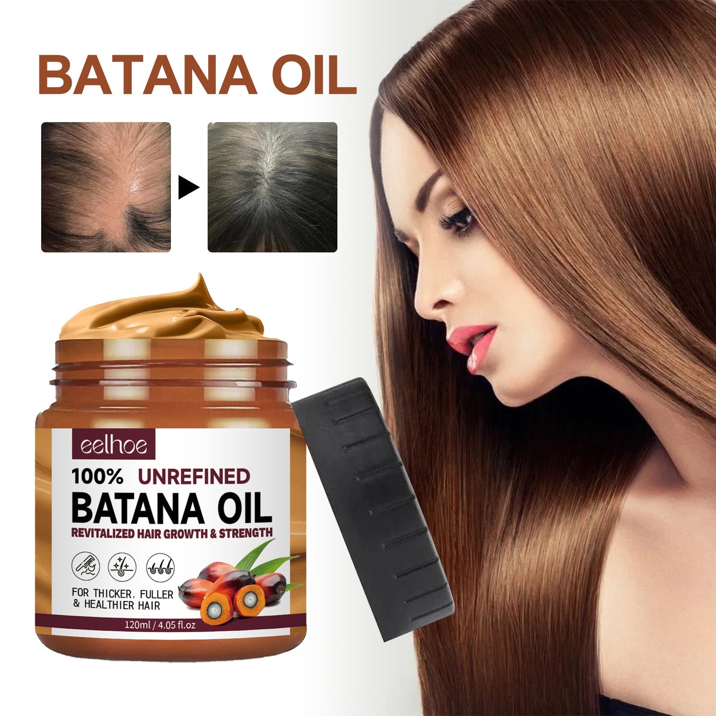 Batana Natural Hair Growth Oil