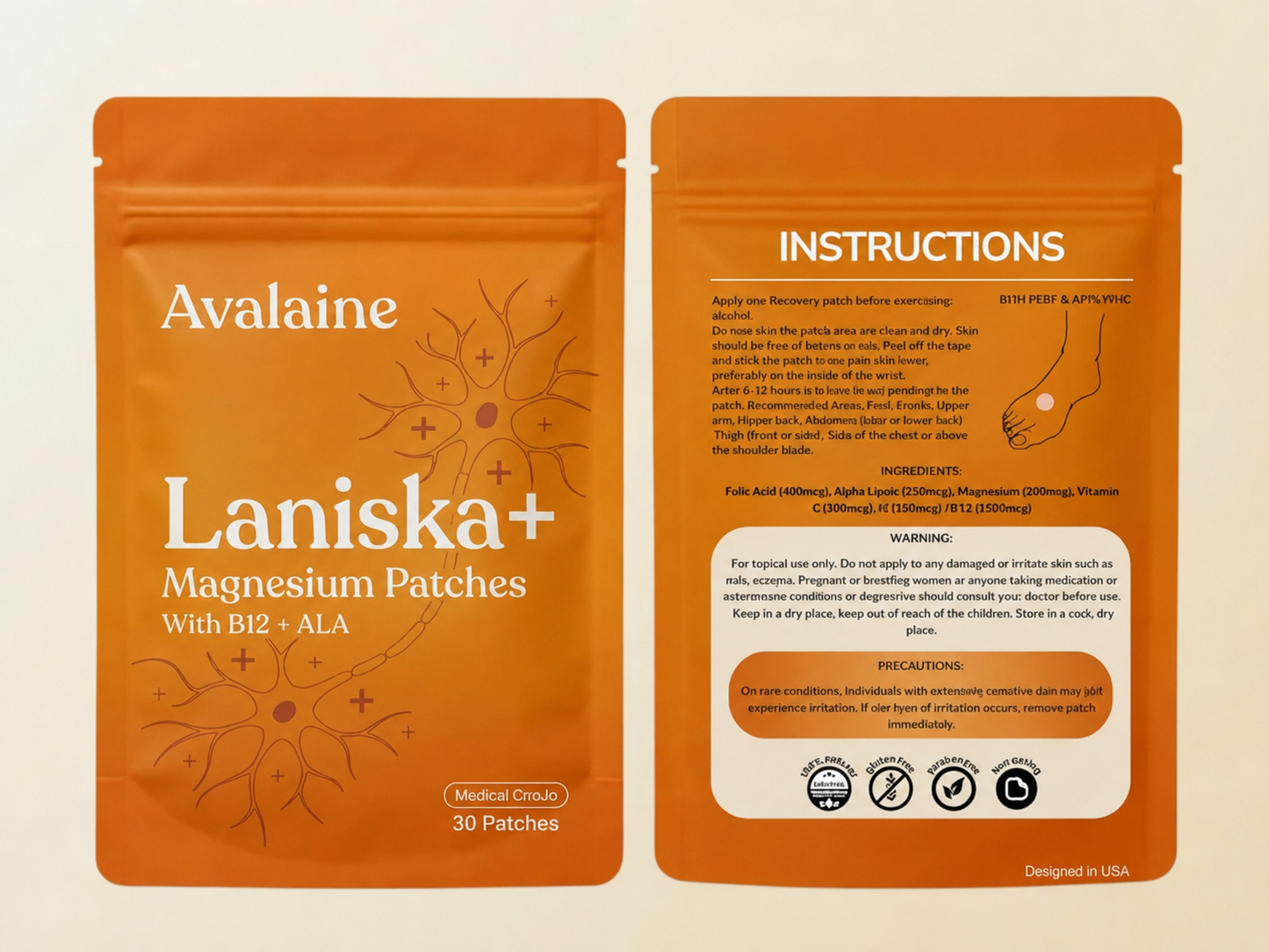 Laniska+® Magnesium Patches
