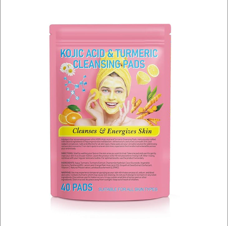 Turmeric Kojic Acid Cleansing Pads